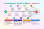 Lộ trình đào tạo cử nhân Việt Nam học 2018