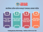 HƯỚNG DẪN KÍCH HOẠT EMAIL SINH VIÊN CHO TÂN SINH VIÊN K27 – BDU