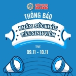 THÔNG BÁO KHÁM SỨC KHỎE CHO TÂN SINH VIÊN K27 - ĐH BÌNH DƯƠNG