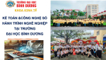 KẾ TOÁN & CÔNG NGHỆ SỐ: HÀNH TRÌNH NGHỀ NGHIỆP BẮT ĐẦU TẠI TRƯỜNG ĐẠI HỌC BÌNH DƯƠNG