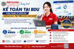 LỘ TRÌNH NGÀNH KẾ TOÁN TẠI BDU, THỰC HÀNH NGHỀ NGHIỆP THƯỜNG XUYÊN TRONG QUÃNG ĐỜI SINH VIÊN