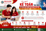 HỌC NGÀNH KẾ TOÁN TẠI BDU ĐỂ XÂY DỰNG ĐỊNH HƯỚNG NGHỀ NGHIỆP BỀN VỮNG VÀ THU NHẬP ỔN ĐỊNH