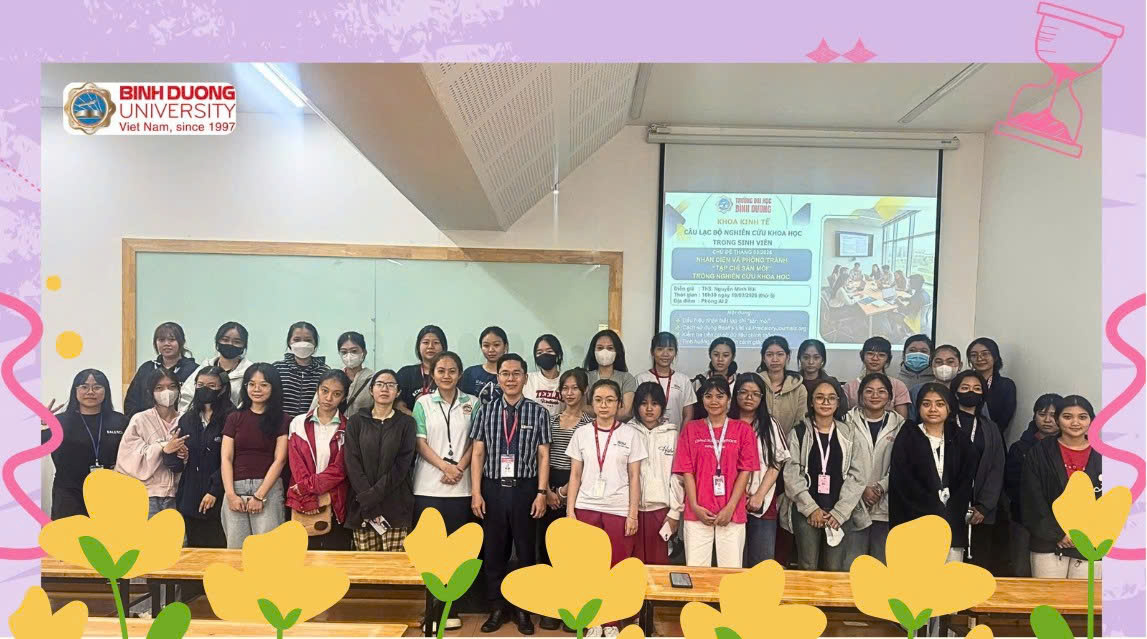 CÂU LẠC BỘ NGHIÊN CỨU KHOA HỌC TRONG SINH VIÊN TỔ CHỨC SINH HOẠT ĐỊNH KỲ THÁNG 03/2026