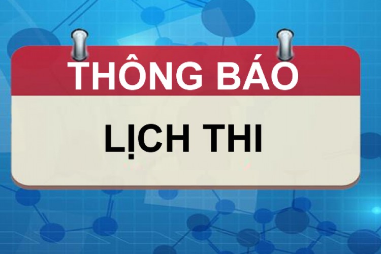 THÔNG BÁO CẬP NHẬT LỊCH THI ĐỢT 2 – HỌC KỲ 2 NĂM HỌC 2025–2026