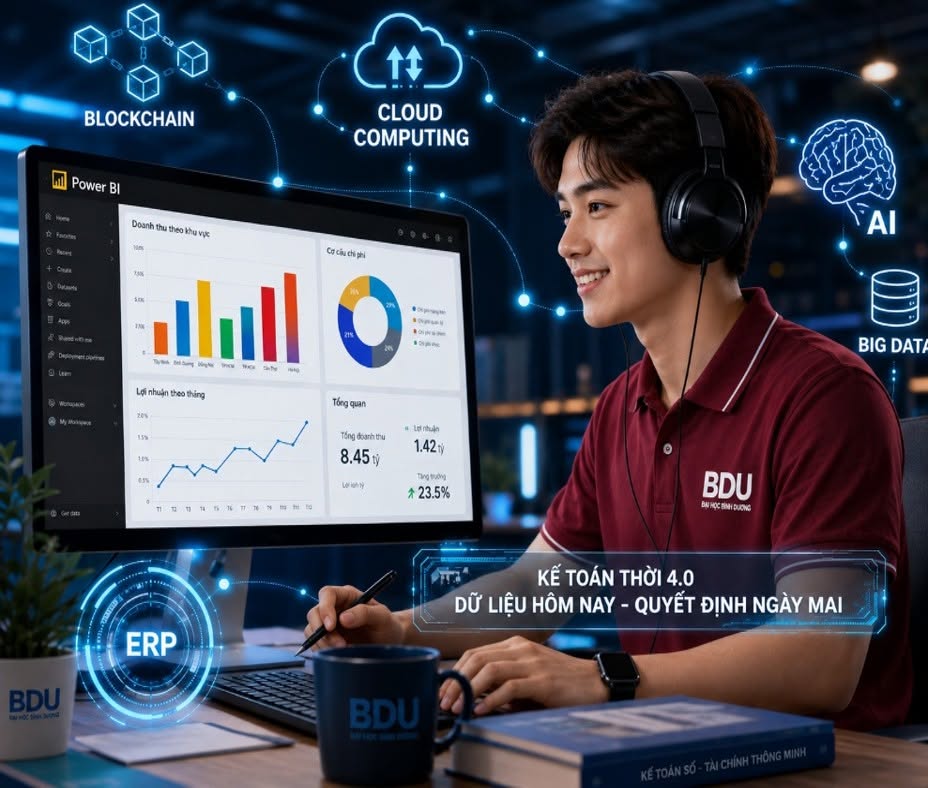 KẾ TOÁN THỜI 4.0 KHÔNG CÒN CHỈ LÀ “GHI SỔ”!