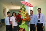 Trường Đại học Bình Dương thăm và chúc mừng các y, bác sĩ nhân ngày Thầy thuốc Việt Nam